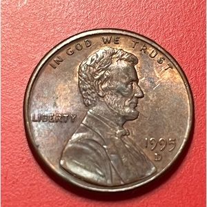 1995- D Penny Rare